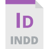 Icono tecnología utilizada Adobe InDesign en el diseño y refinación del logotipo para Dial Ingeniería